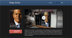 Desktop Screenshot of diegoarria.com